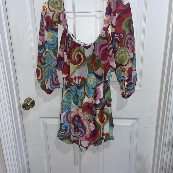 Judith march sz small multicolored dress - Picture 2 of 5